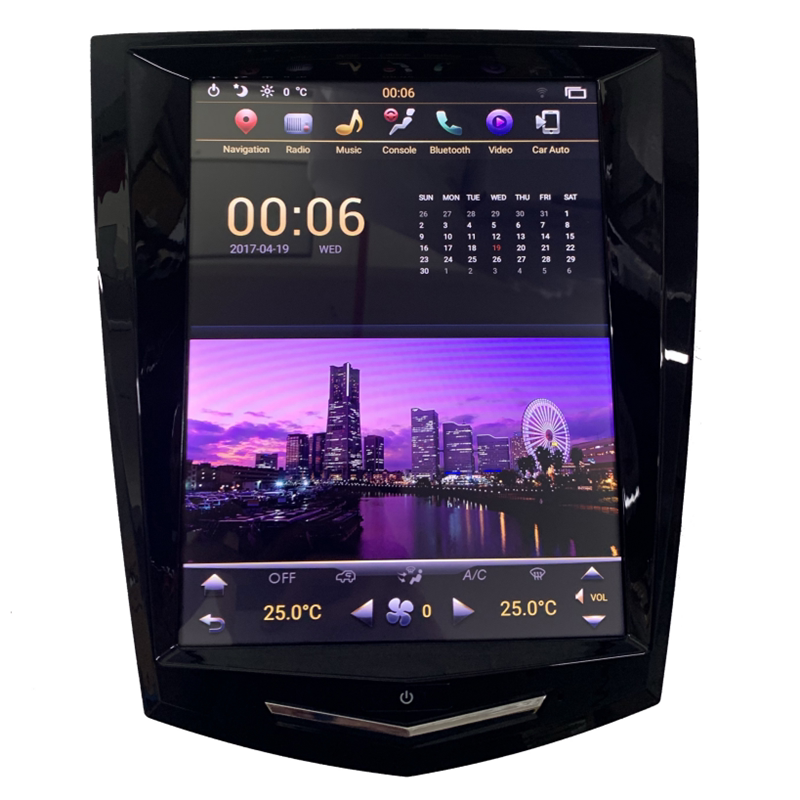 适用13-19款凯迪拉克CTS ATS安卓导航10.4寸八核4+64G内置Carplay