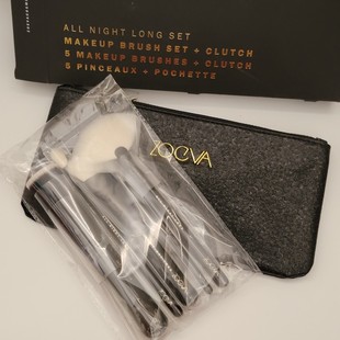 Long Night ZOEVA化妆刷六件套All 现货 Brush 正品 set全黑系