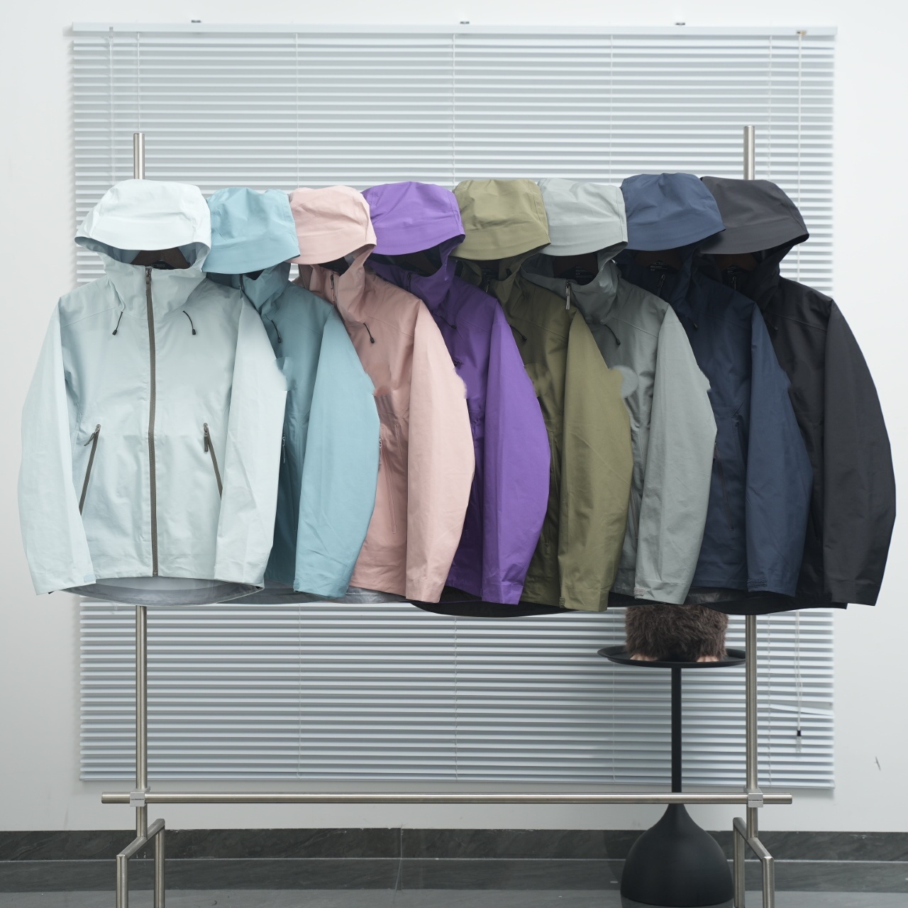 鸟家冲锋衣男女同款三合一羽绒服