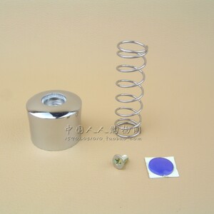 批发价销售 手按式大便冲洗阀配件 手轮 不锈钢弹簧 螺丝 封口贴