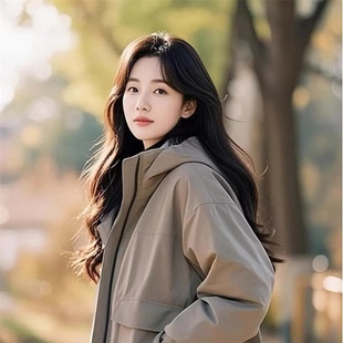 2025新款法式复古工装连帽外套女宽松百搭显瘦短款上衣春秋冲锋衣