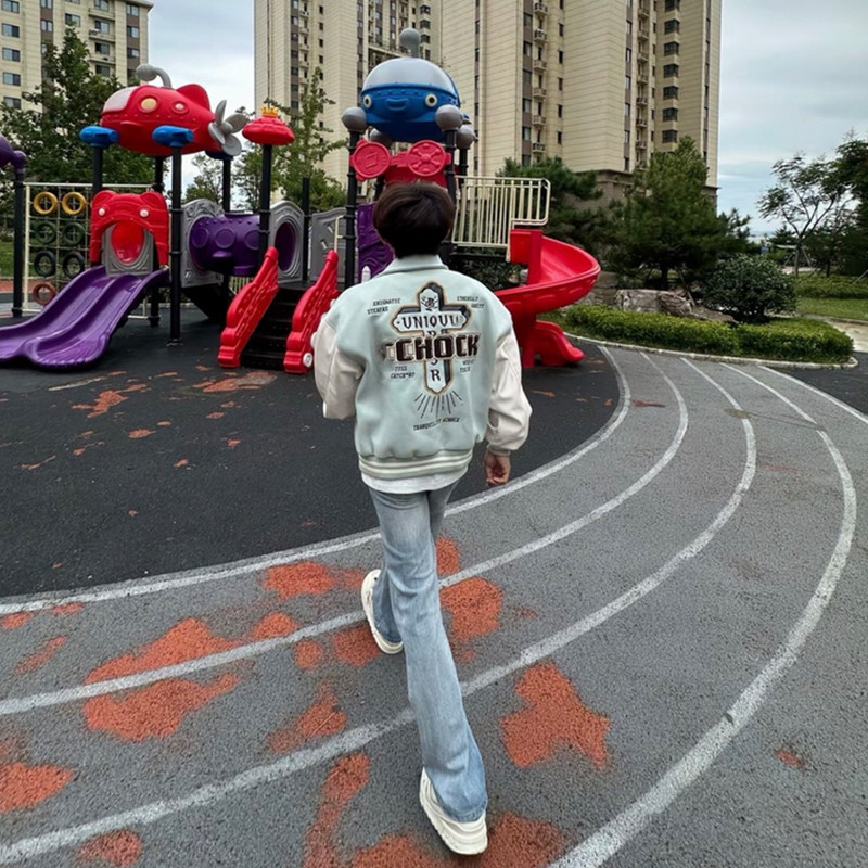 新款VIBE美式高街潮牌夹克