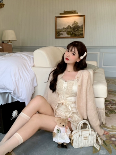 Creamysweet Vintage Bright Heavy Industry Stitching Lace с маленькой подвеской -женской уникальной красотой топ