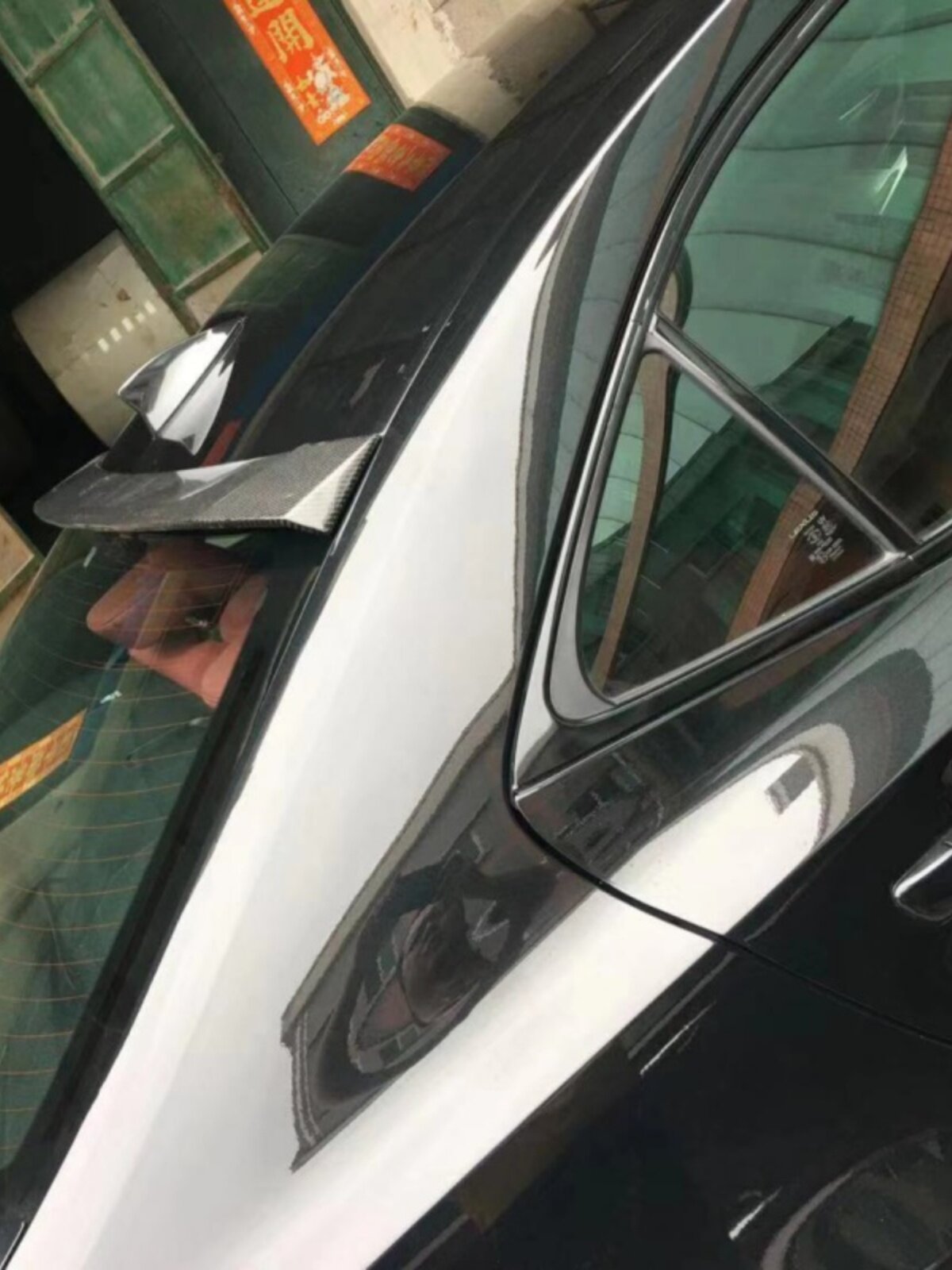 LEXUS 13 17 IS300IS200T 수정된 ARTISAN 탄소 섬유 리어 윙 PSM R 스타일 압력 윙에 적합