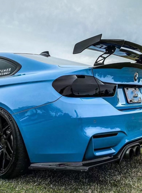 适用宝马3系 E92改装 MAD m3 M4 M5 三厢车通用碳纤维支架大尾翼