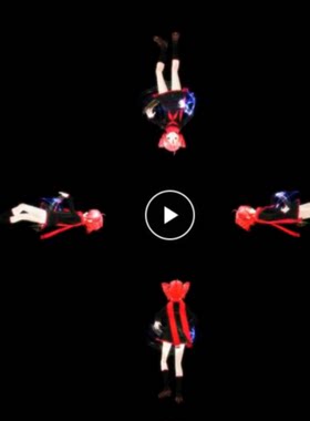 3D全息投影 伪全息投影视频源 初音未来舞蹈