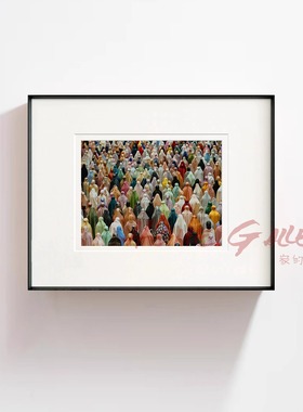 Mohammed Alim丨Colors of Devotion 小众现代摄影艺术高级感挂画