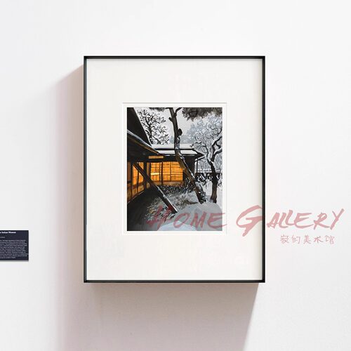 版画小众装饰画高级感挂画