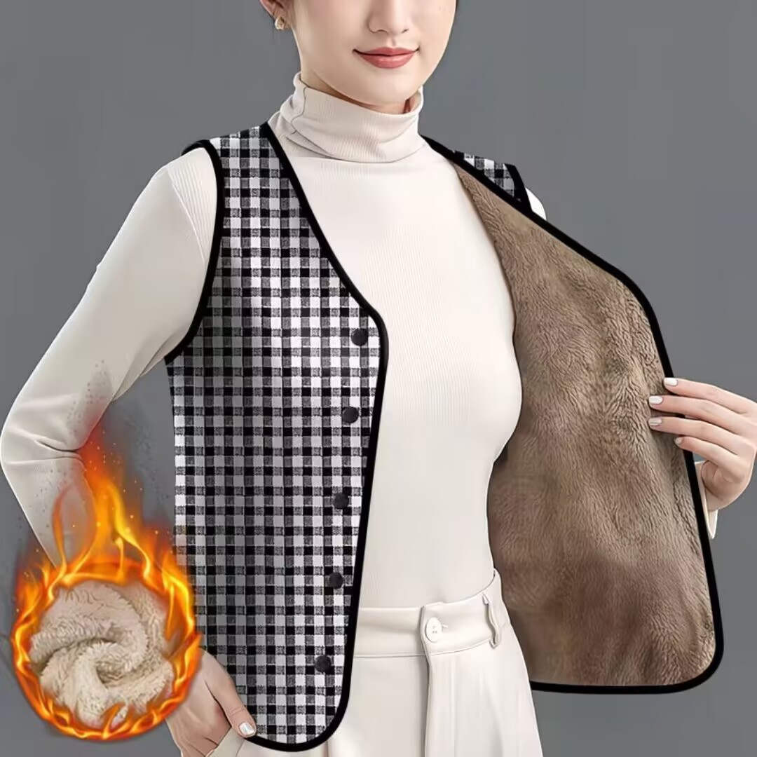 中式国风气质马甲时尚复古