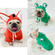 巴哥法斗衣服秋冬加绒卫衣可爱搞怪青蛙变身装 斗牛犬幼犬狗狗衣服