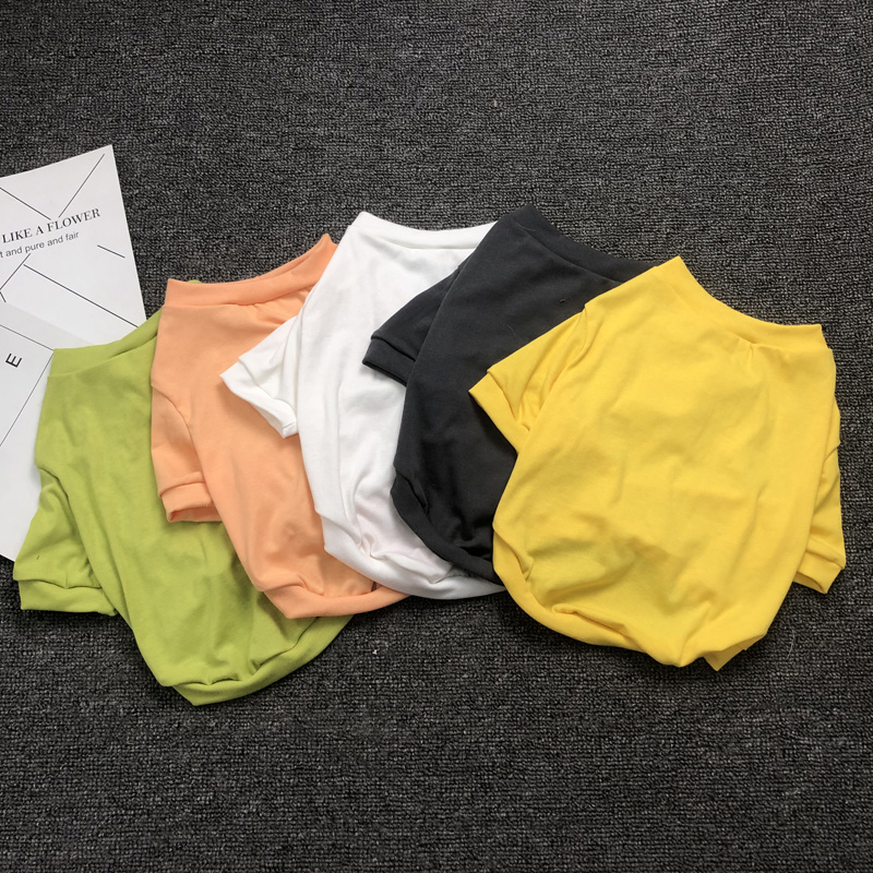 巴哥狗狗衣服纯色舒适百搭法斗