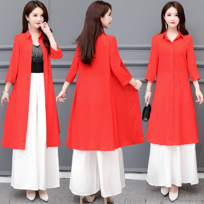 宽松雪纺外搭防晒衣薄开衫