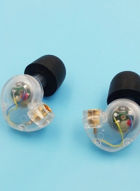 10mm耳壳mmcx插拔式diy耳机外壳 se535se525同款 动圈耳壳挂耳式