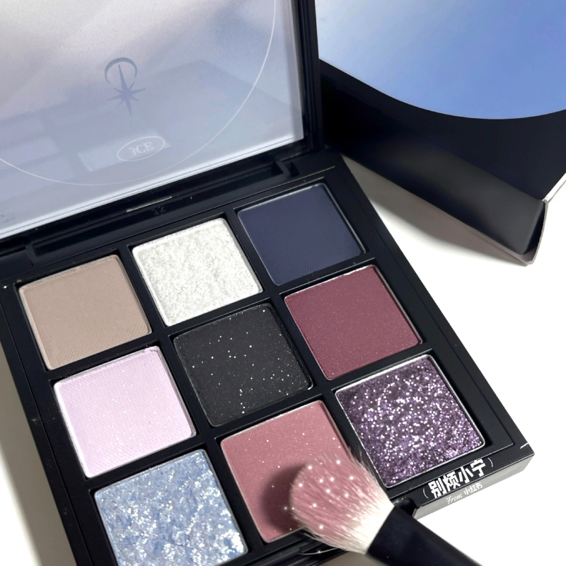 3ce眼影盘觉醒乌托邦限定新品月神盘dark pleasure月光人鱼新色号