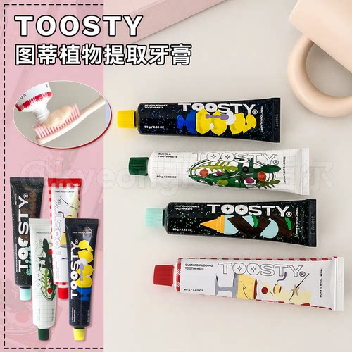 TOOSTY牙膏薄荷巧克力清新口气女