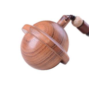 桃木黑檀木宇宙银河星球网红铃铛吊坠男女嘎乌盒储物宠物纪念挂件