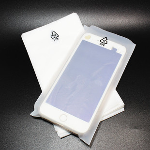 袋大小胶袋环保标志 包装 磨砂袋CPE胶袋 平口袋