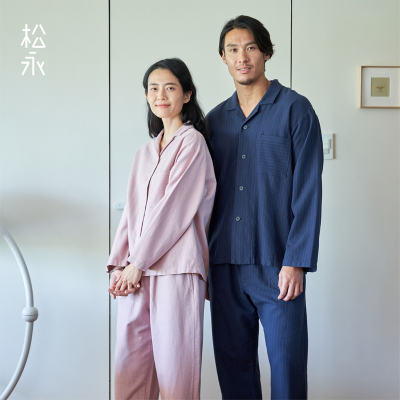 纯棉加厚绒布睡衣长袖长裤家居服