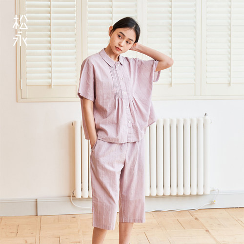 松永女士纯棉家居服睡衣