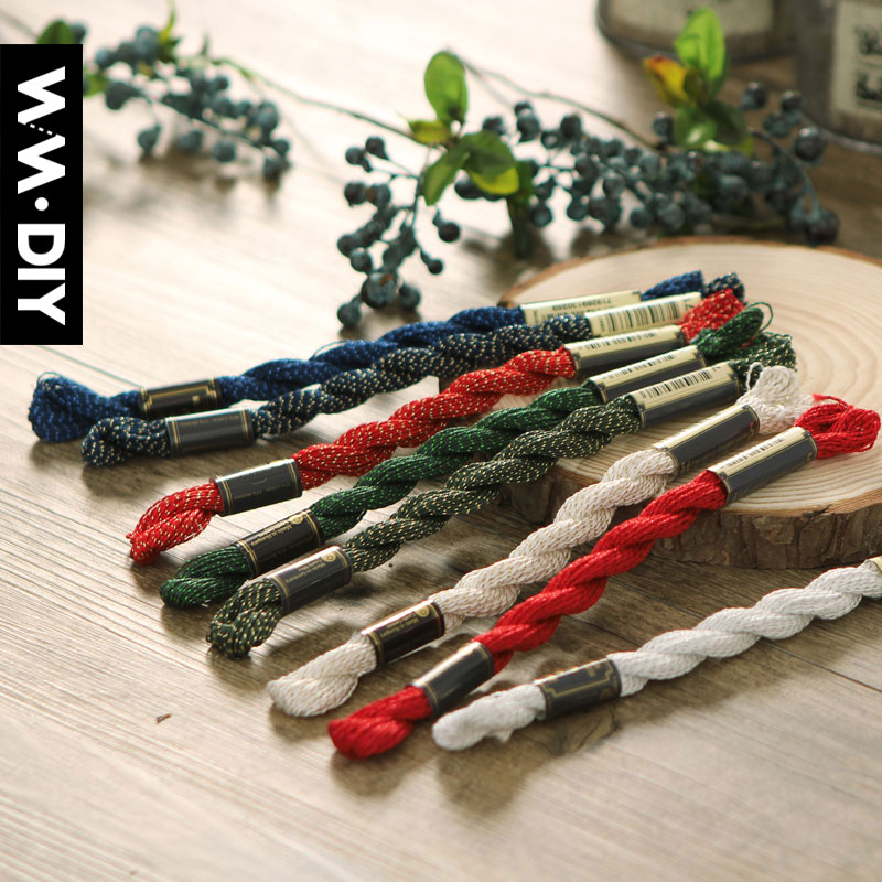 安卡进口刺绣线金属线蕾丝线