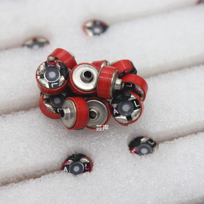 diy入耳式耳塞耳机低音动圈红色