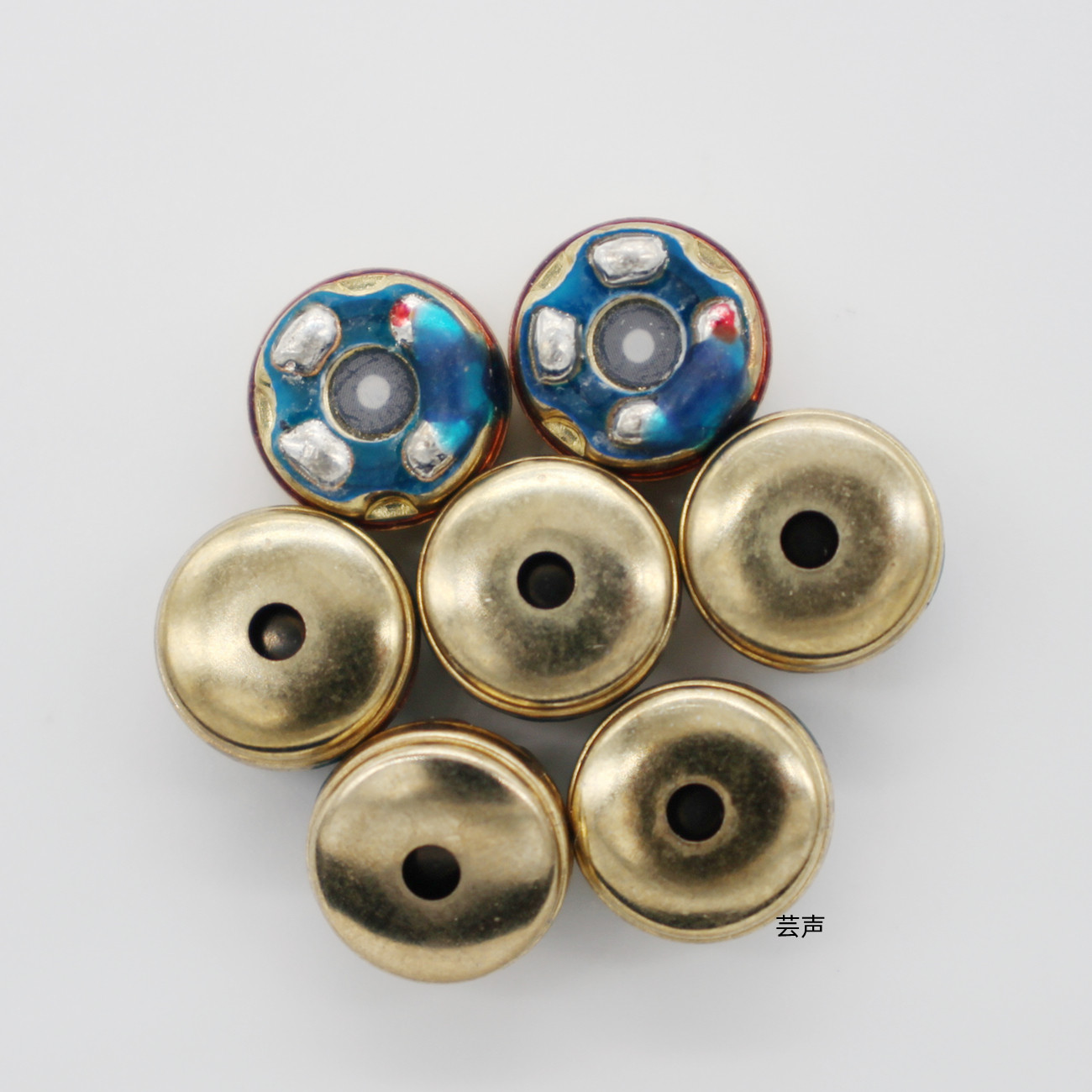 diy16欧DLC碳纳米管 膜TWS重低音入耳式耳机单元10mm蓝牙人声喇叭