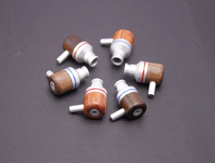 发烧hifi级diy耳机10mm檀木外壳木质木头配件8 9mm单元喇叭可用