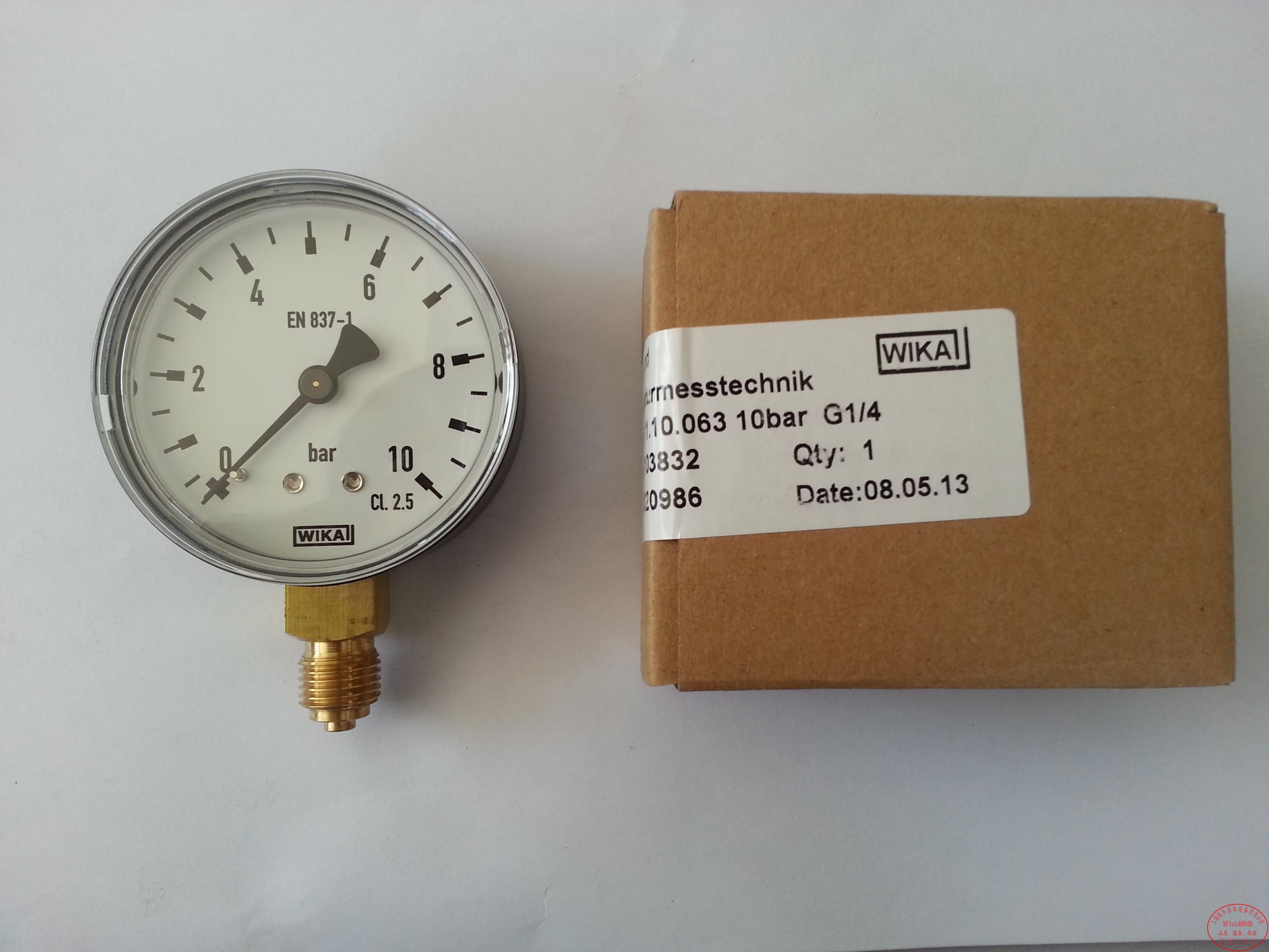 耐用德国压力表威卡波登管