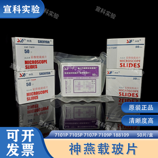 神燕 7101/7105/7107/7109显微镜载玻片免疫组织学校实验室专用
