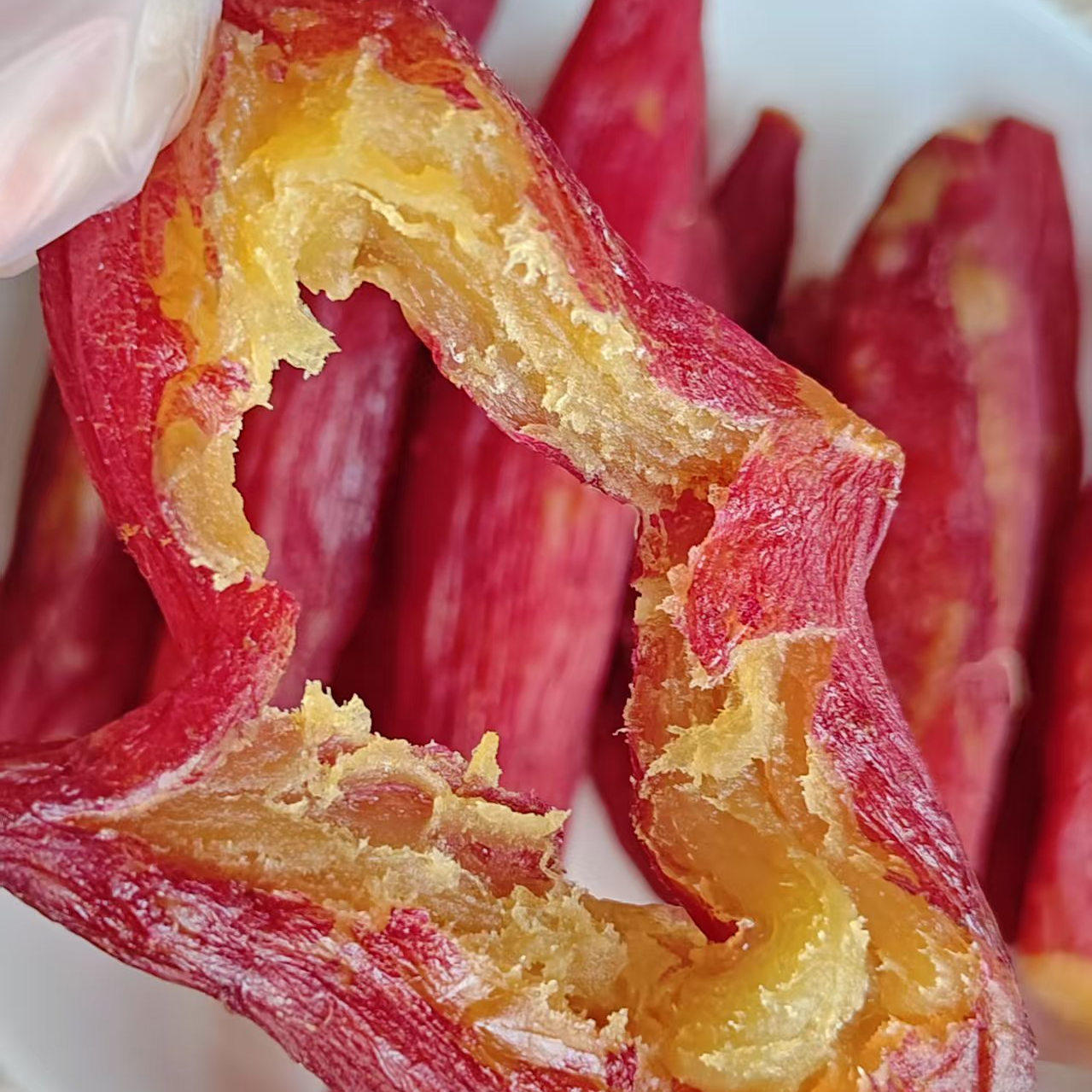 【500g红瑶烤香薯】零脂肪整根带皮蜜薯干红薯干番薯干健康零食