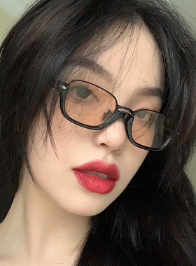 速发墨年黑框2色防紫外线小脸款街拍20茶5镜新太镜