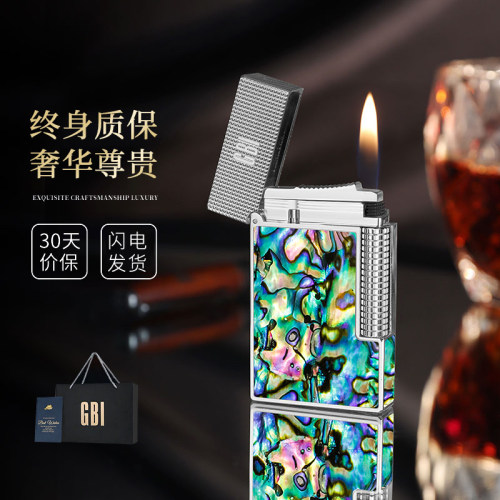 英国GBI大船黄铜商务朗声打火机