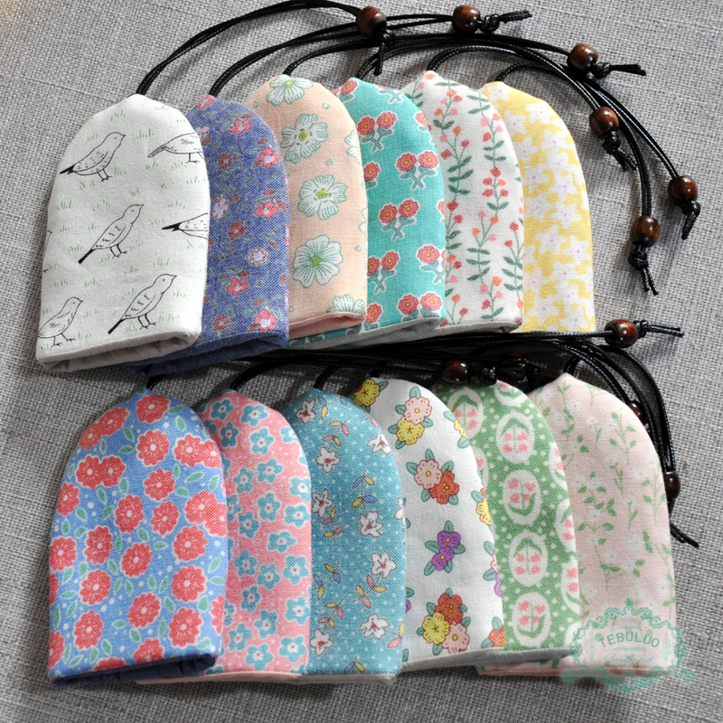 手工布艺小清新文艺范女士钥匙包