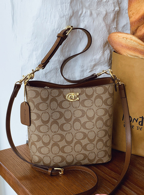 轻奢小众水桶包包女2025新款高级感气质百搭手提包质感单肩斜挎包