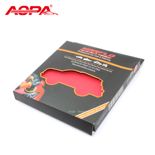 AOPA洗车美容马夫劳气动磨泥去污盘漆面玻璃纳米自粘盘5寸6寸直销