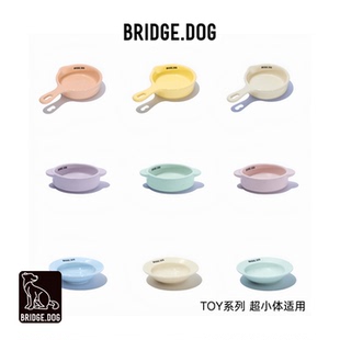 现货の韩国进口BD宠物碗 Bridge Dog Toy系列宠物碗 陶瓷猫碗迷你