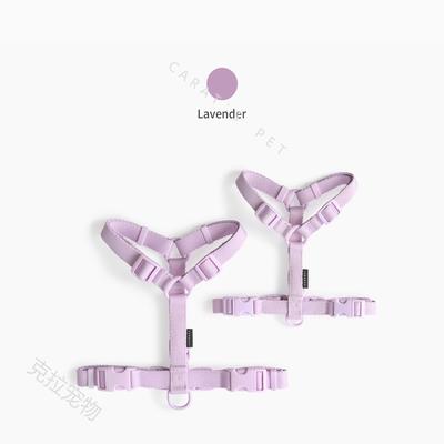 克拉宠物  韩国inherent马卡龙胸背 ins风 小中型犬可用 8KG内