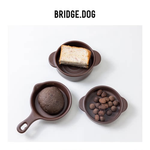 韩国进口BridgeDog飞碟狗碗