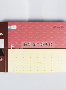 包邮莱特 6107s固定资产分类账 6115s应交税金明细分类账16K 账簿