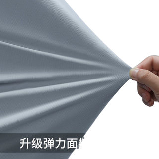 运动套装女夏季马拉松跑步冰丝速干衣短袖训练大码新款瑜伽健身服