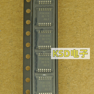 贴片TSSOP 全新原装 模数转换 PCM1808 PCM1808PWR