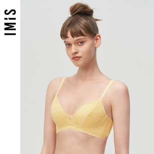 爱美丽IMIS商场内衣无托立体蕾丝小胸聚拢厚模杯文胸IM17BJA2