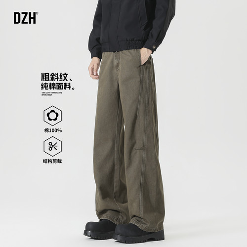 长裤工装美式潮牌纯棉休闲裤