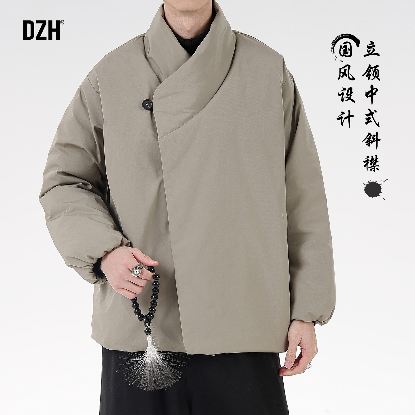 男士保暖棉衣男款大码冬季加厚新中式外套夹克棉服2025新款防寒服