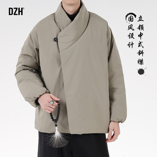 男士保暖棉衣男款大码冬季加厚新中式外套夹克棉服2025新款防寒服