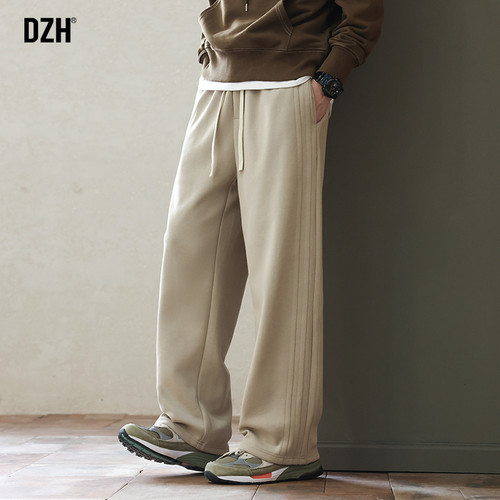 直筒宽松卫裤休闲运动裤长裤