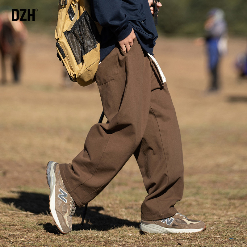 直筒宽松长裤休闲裤DZH时尚潮流