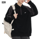宽松插肩袖 男长袖 上衣男款 2026新款 男士 卫衣春秋款 黑色刺绣polo衫
