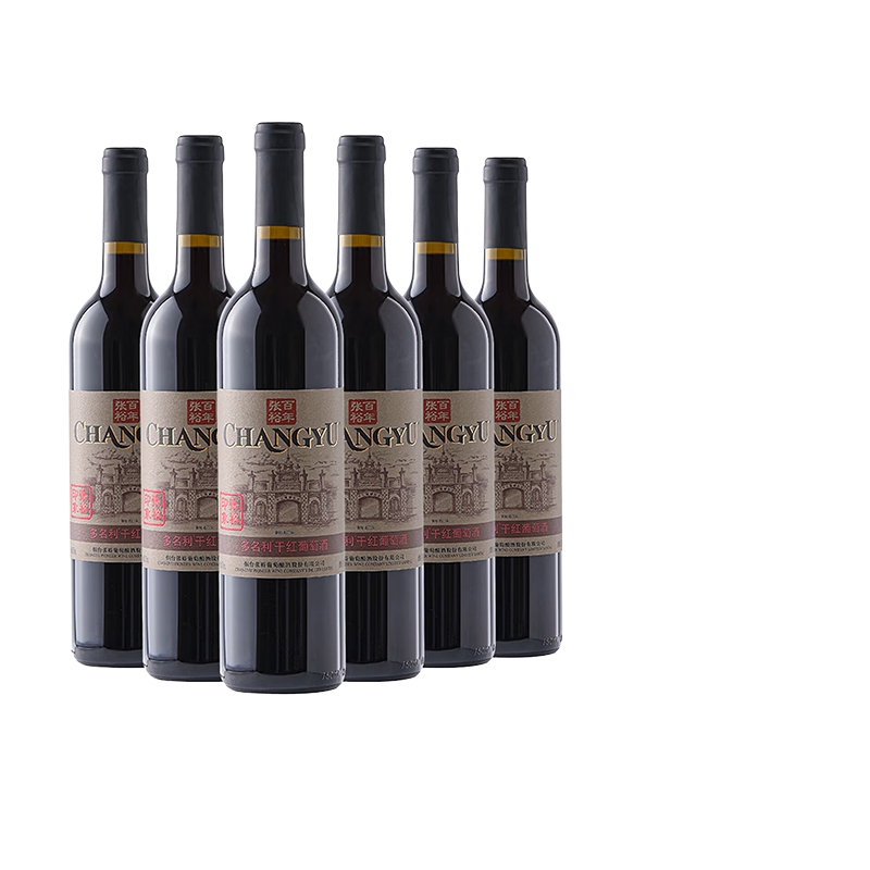 中酒网 张裕红酒经典印象老门头赤霞珠干红葡萄酒750ml*6瓶送礼