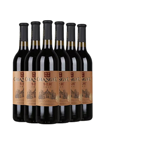 中酒网 6瓶红酒餐酒送礼 张裕多名利窖藏优选级干红葡萄酒750ml